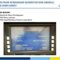 Layanan e-samsat vias ATM bjb